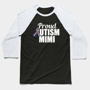 Proud Autism Mimi Baseball T-Shirt